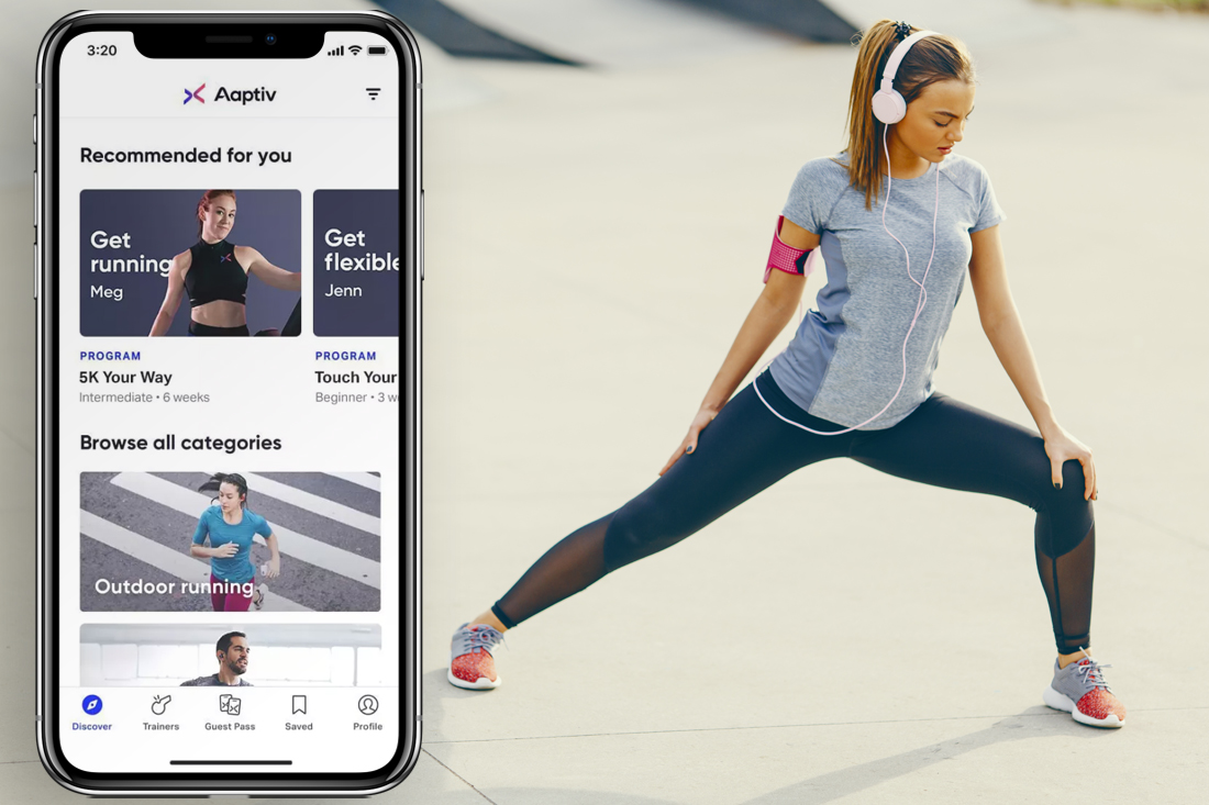 Aplikasi Olaharga Aaptiv