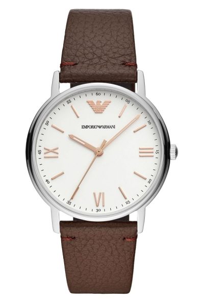 jam tangan kulit emporio armani