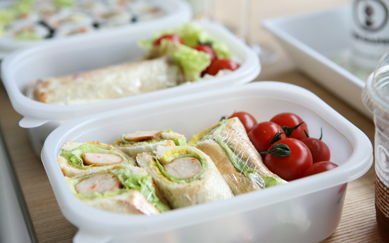 sajian salad wrap