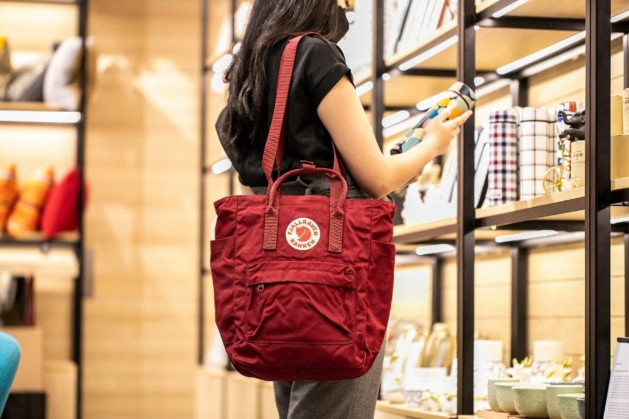 Kanken Totepack Ox Red.